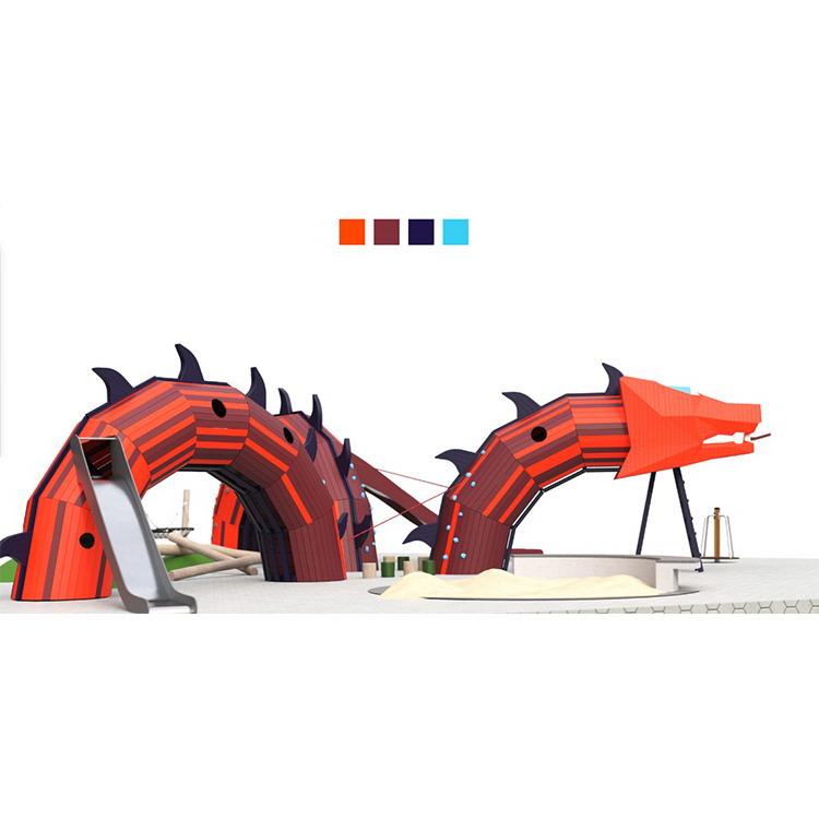 2021 New Style Outdoor Playground Equipment Children's Outdoor Playground Slide Set