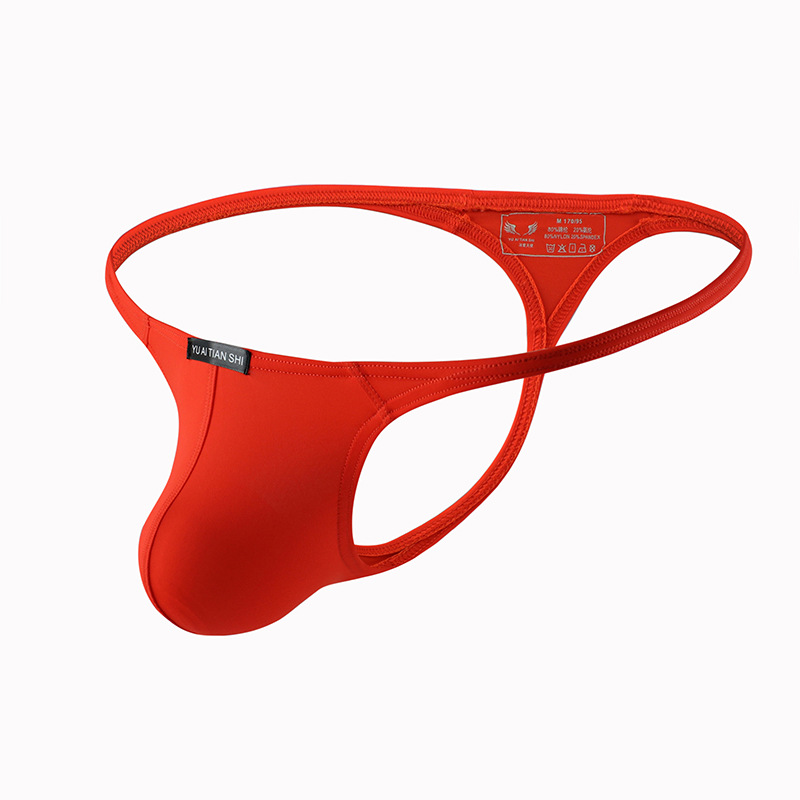 Men's sexy bikini underwear comfortable G-strings mens boxer briefs pouch thong