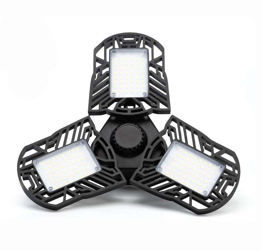 60 Вт led алюминий тройной Glow Крытый High Bay гараж магазин лампа для коридора
