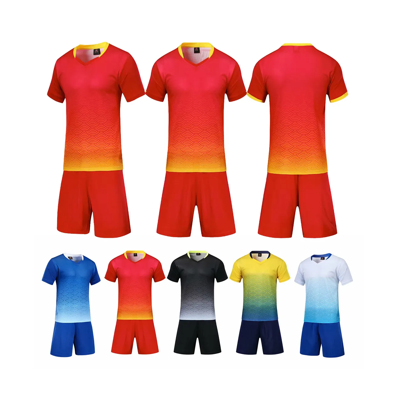 Customizable Diversiform Men Boy Play Goalkeeper Shirt Uniforms Soccer Jersey Set