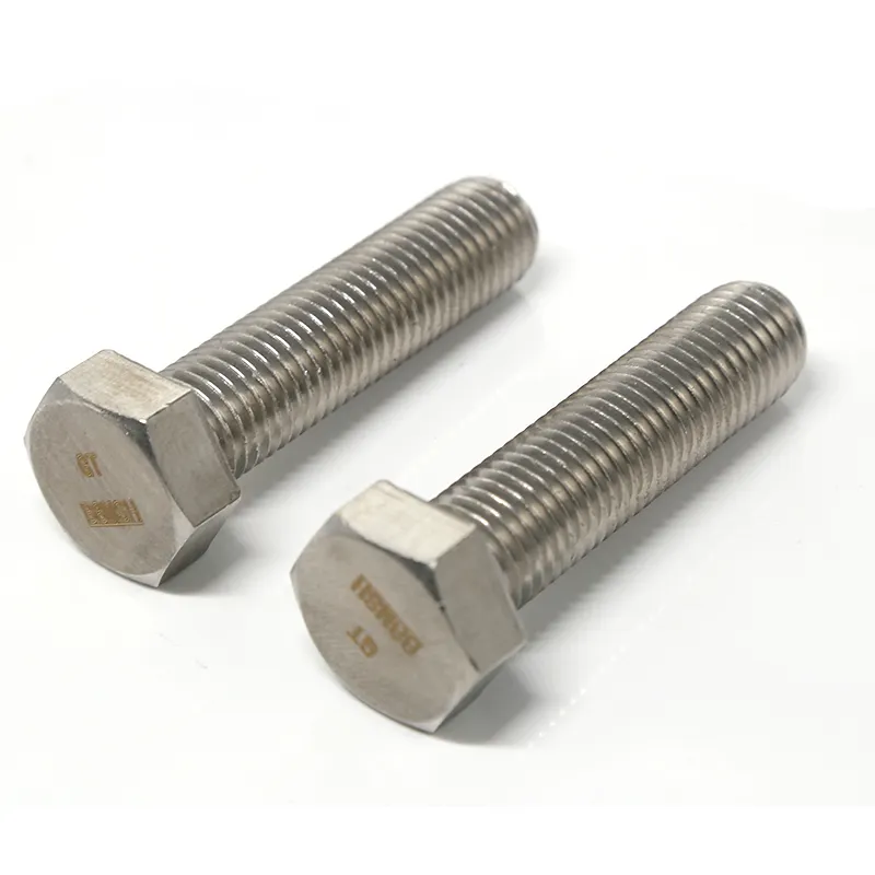 High Quality DIN933 DIN931 INOX Stainless Steel Hex Head Bolt