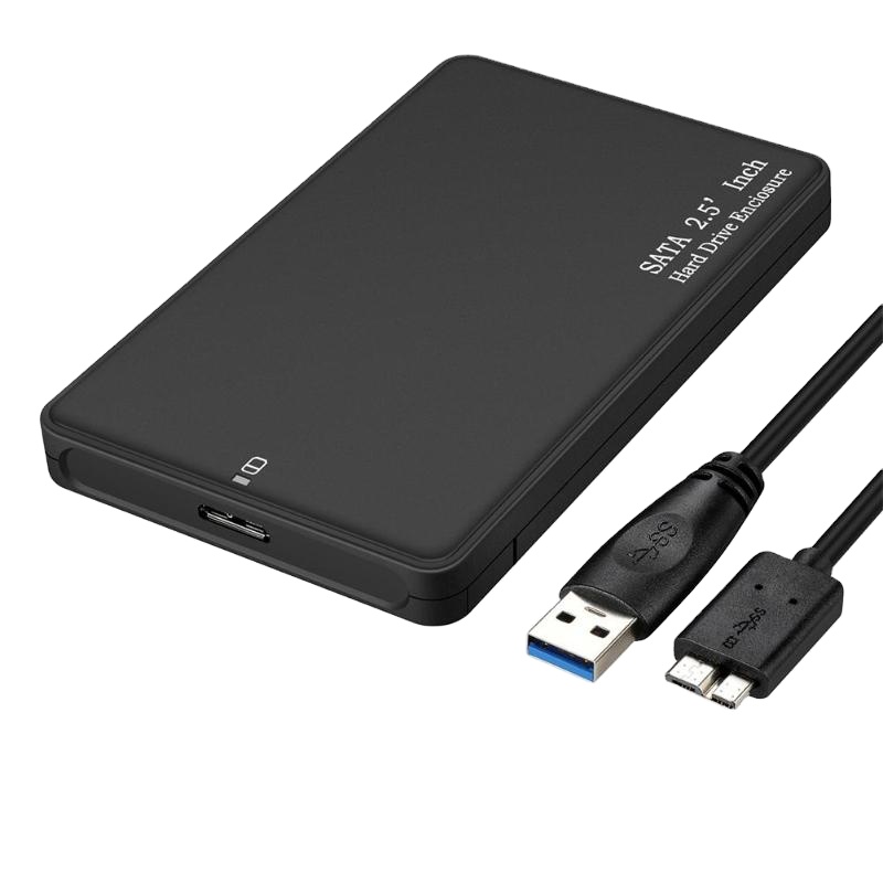 2,5 дюймовый корпус для внешнего жесткого диска SATA USB 3,0 SSD мобильный жесткий диск Box адаптер корпус внешний жесткий диск коробка для ноутбука, компьютера, для игры