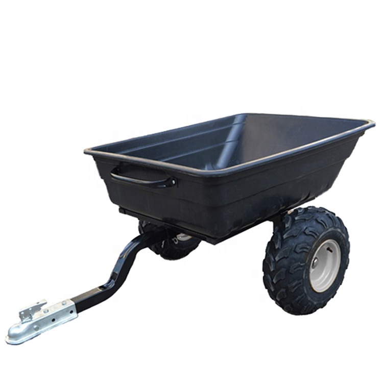 Прицеп atv Ce Atv, небольшой прицеп для лесоматериалов, низкорамный погрузчик Atv, буксир позади небольших хозяйственных прицепов