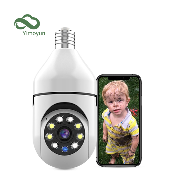Amazon горячая Распродажа 360 PTZ наружная Камера Безопасности ip Беспроводная сетевая камера видеонаблюдения wifi лампочные камеры безопасности лампочка камера