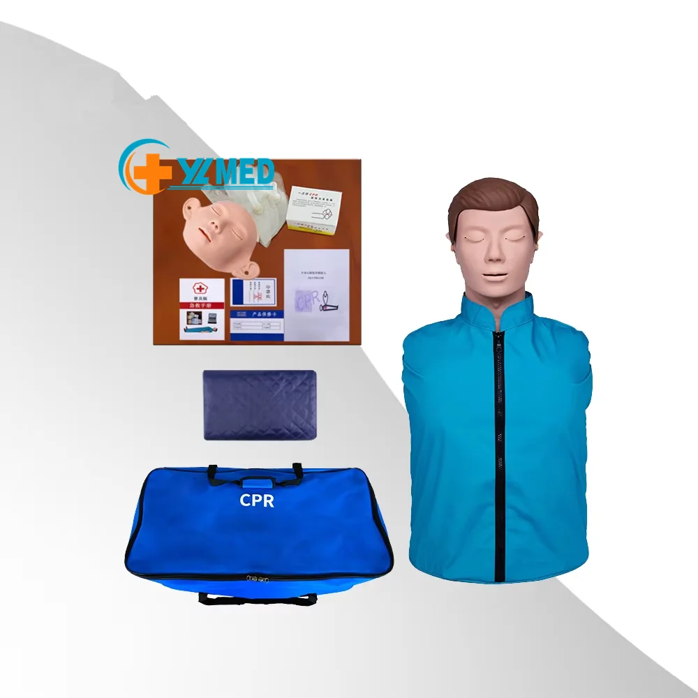 Human anatomy Human electronic half body CPR training mannequins Male and female models