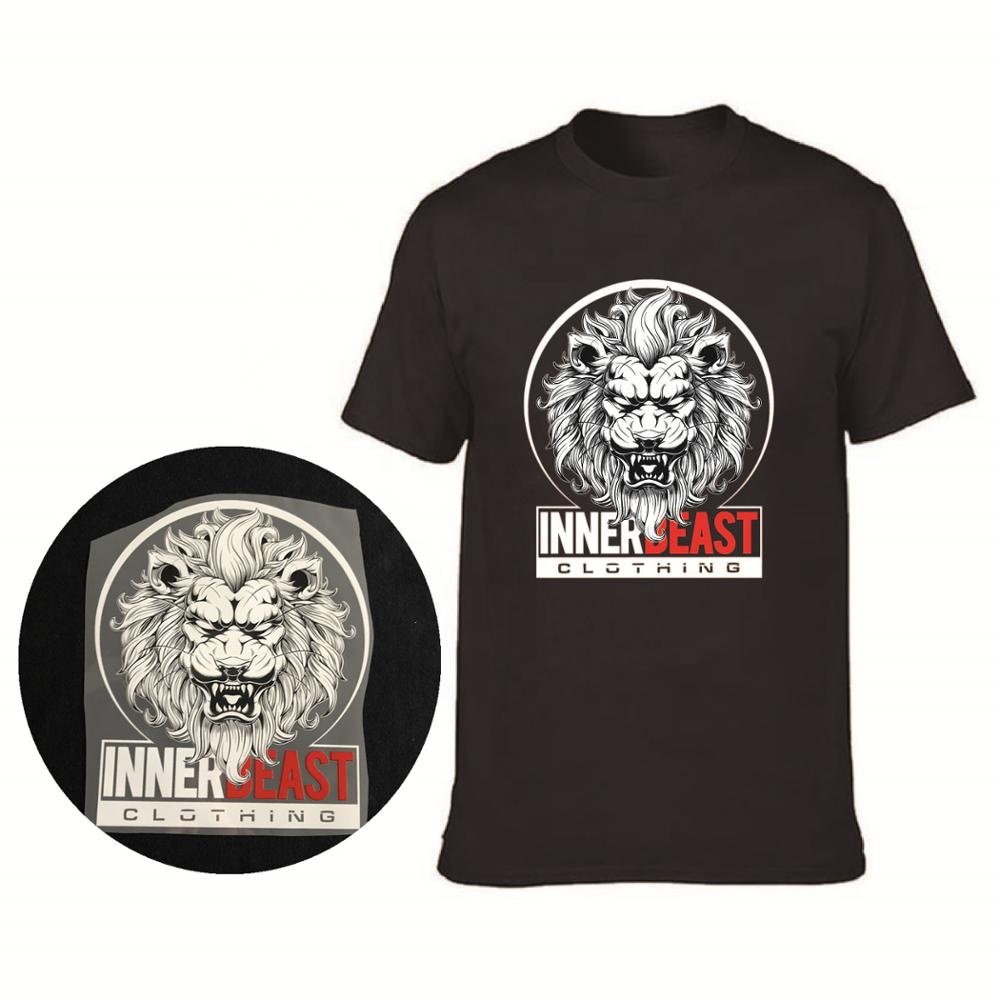 High Quality Plastisol Custom Heat Transfer Label for T-shirt