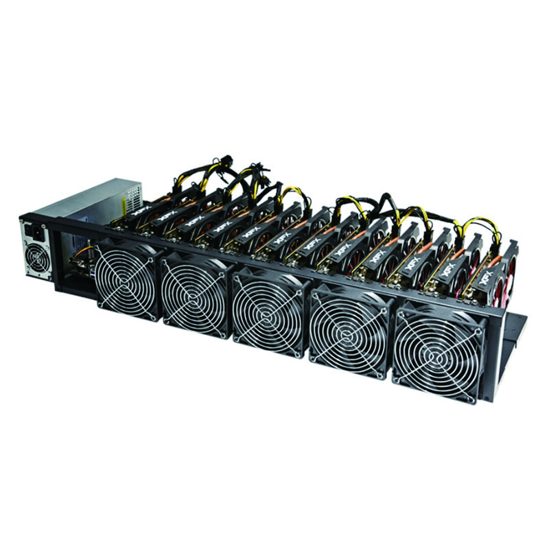 Настроенный фабрикой чехол K821 12 GPU Open air с материнской платой B85 B75 B250 12 слотов для видеокарты