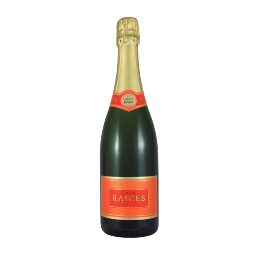 Высококачественное испанское игристое вино Raices Cava Brut 750 мл
