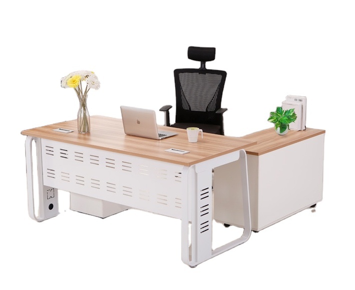 Hot Sales Modern Executive Office Desk Office Table With Side Table Modern Executive Office Desks