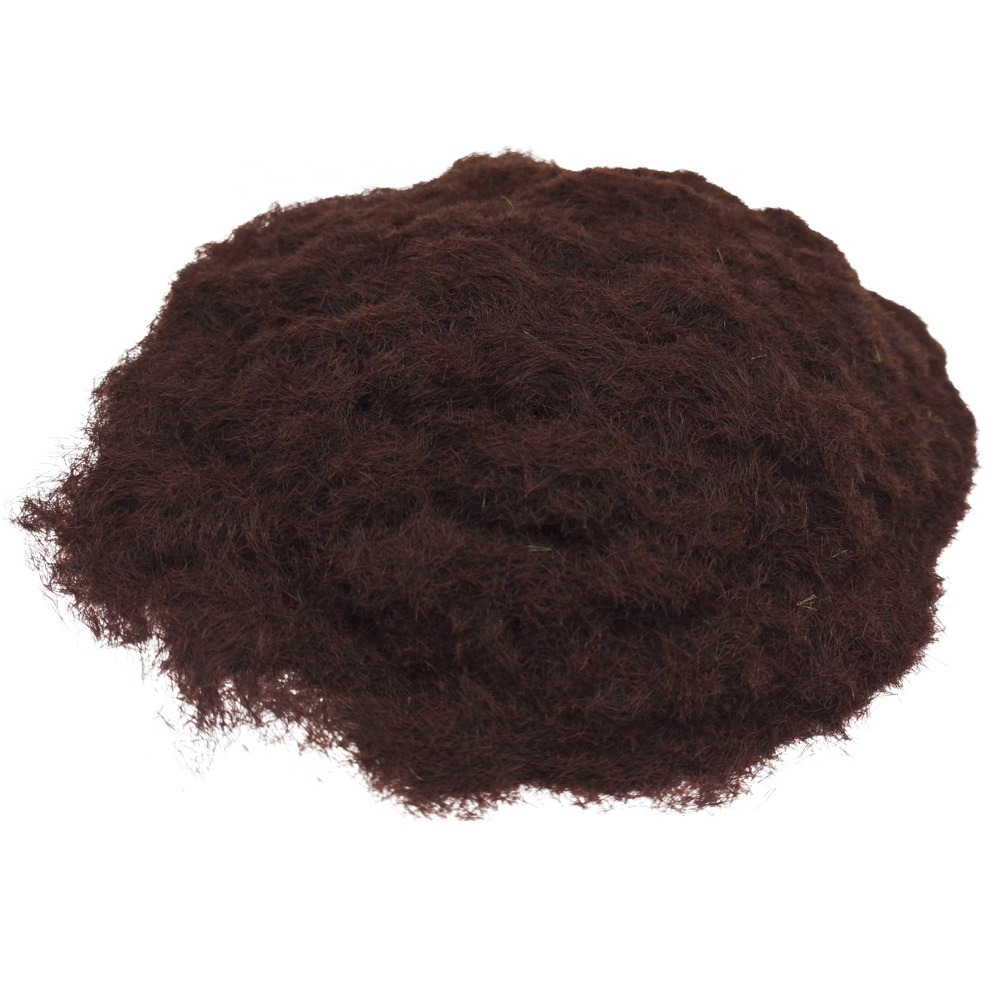 Dark Brown 3mm Nylon Flocking Powder for Miniature House Landscape