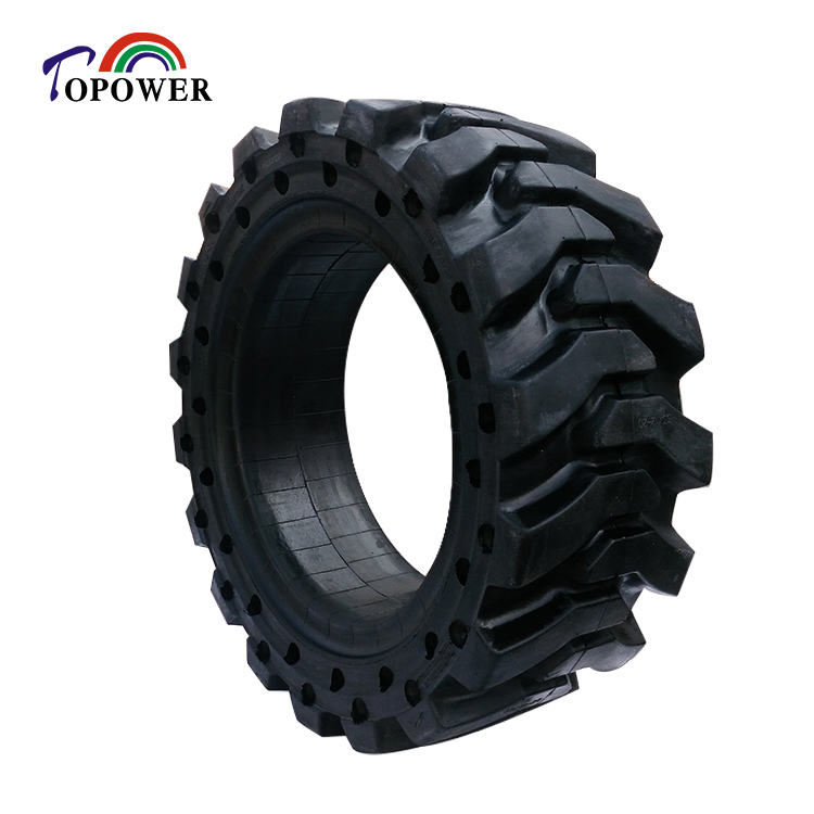 Cheap wholesale skid steer loader solid tires 16/70-16 aerial work platform solid tires 16/70-16