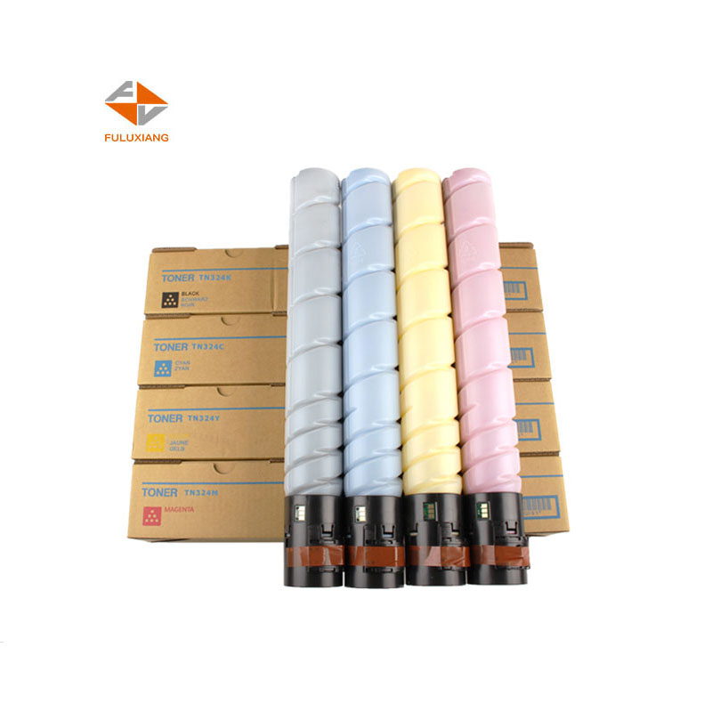 FULUXIANG совместимый с TN324 TN-324 для Konica Minolta Bizhub C308 C368 C258 тонер-картридж для копировального аппарата