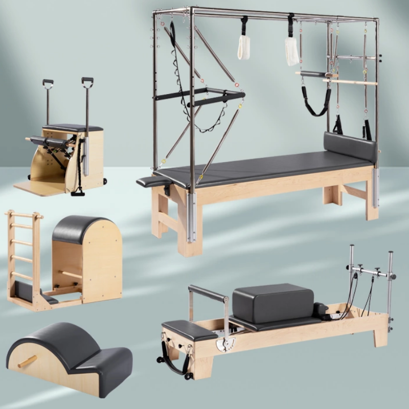Hot Sale Fitness Pilates Body Wood Balance pilates reformer bed sale Training Reformer cadillac Aluminium Reformer Machine Bed