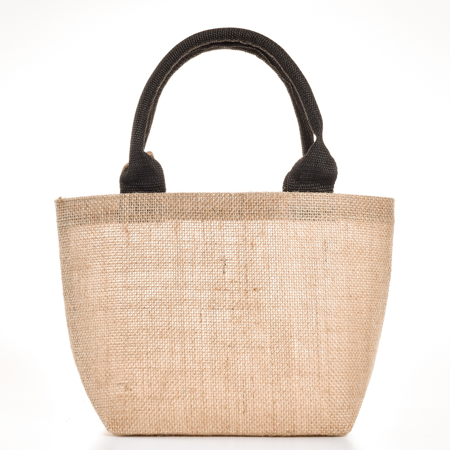 25*25*15cm small natural jute gift bags for promotion