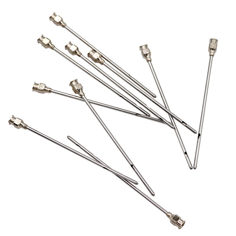 20*80 25*100 Livestock Cows Teat Milk Passing Needle Devices Breast Milk Udder Infusion Needles Blunt Cannula Piercing