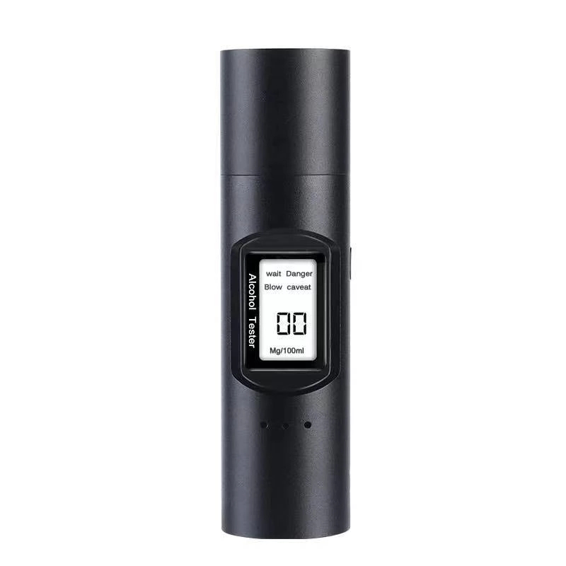 2021 New Non-contact Accurate Value Car Alcohol Tester Led High Contrast Screen Display Breathalyzer Alcohol Breath Tester