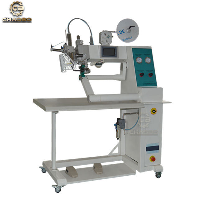 Multifunction Dual Arms Hot Air Seam Tape Sealing Machine For Jacket Sleeve & Cuff Taping Waterproof Purpose