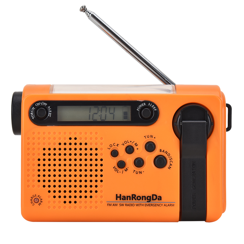Hrd-900 fm am sw Аварийная сигнализация, светодиодный фонарик, универсальный мобильный телефон, солнечные часы, перезаряжаемое радио