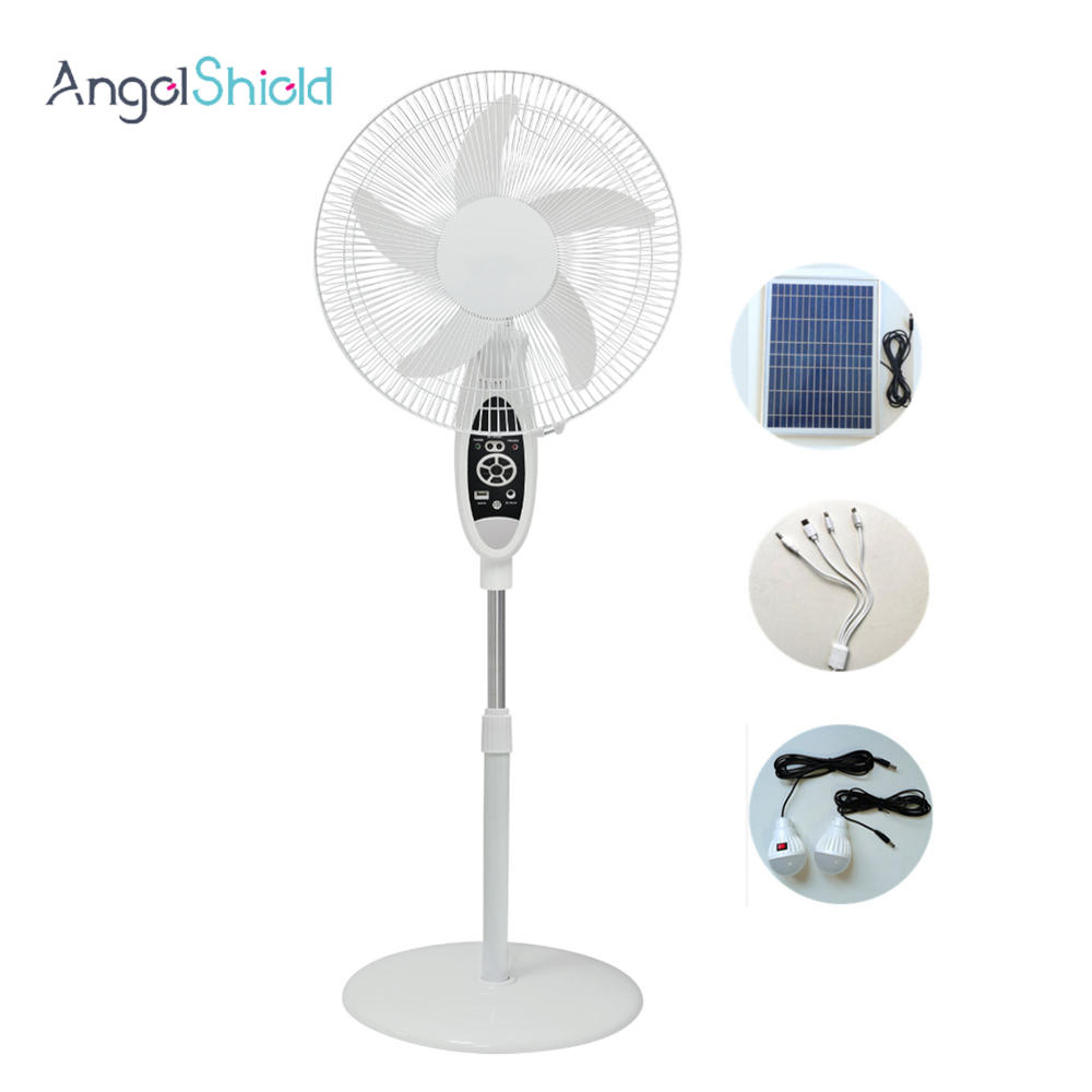 Хиты продаж 16-дюймовый Ventilador Recargable, НЧ-динамик, портативная электрическая аккумуляторная машинка для стрижки солнечная панель с бесщеточным двигателем переменного или постоянного тока