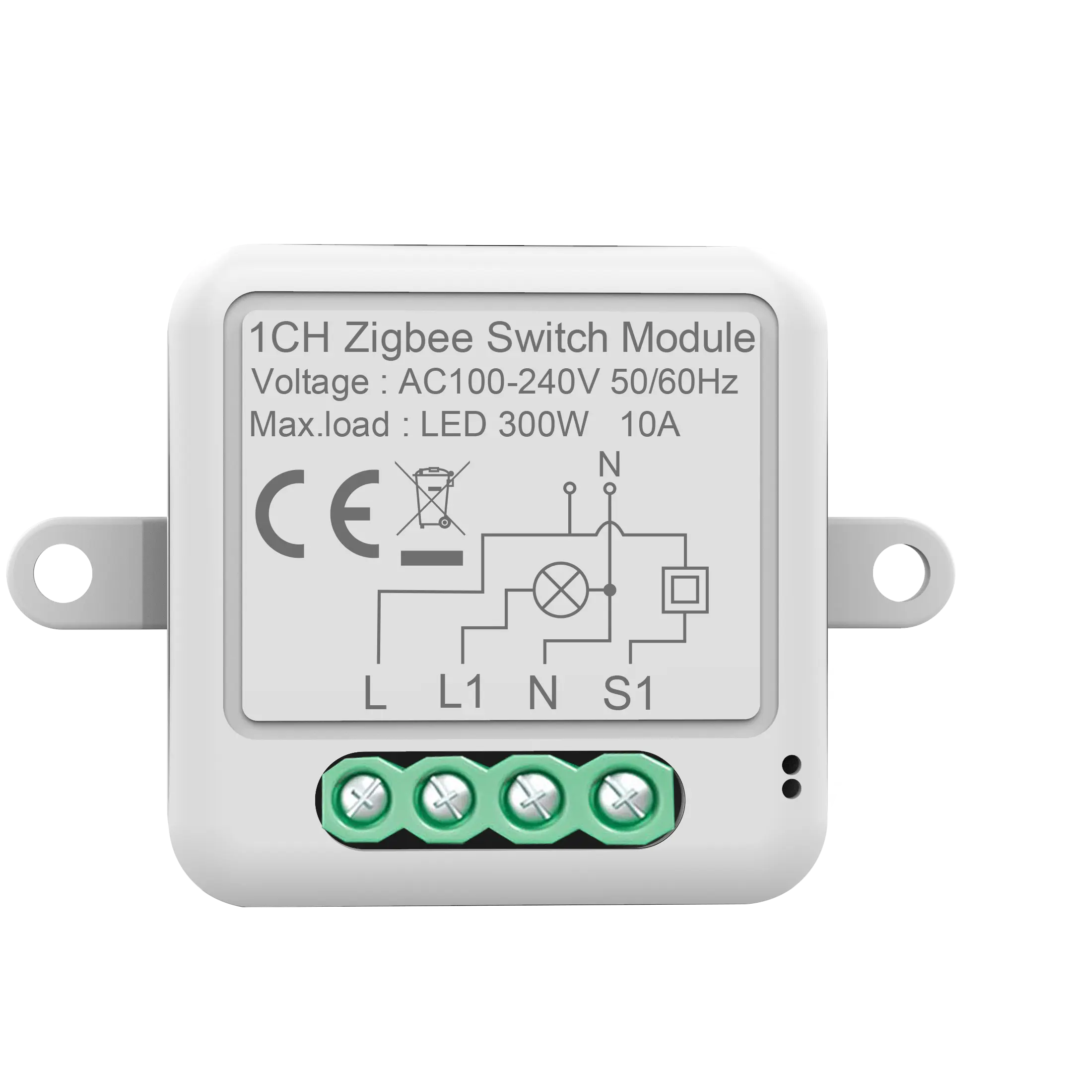 Tuya Zigbee smart switch module electrical switch circuit breaker mobile phone APP control lighting Smart Switch module