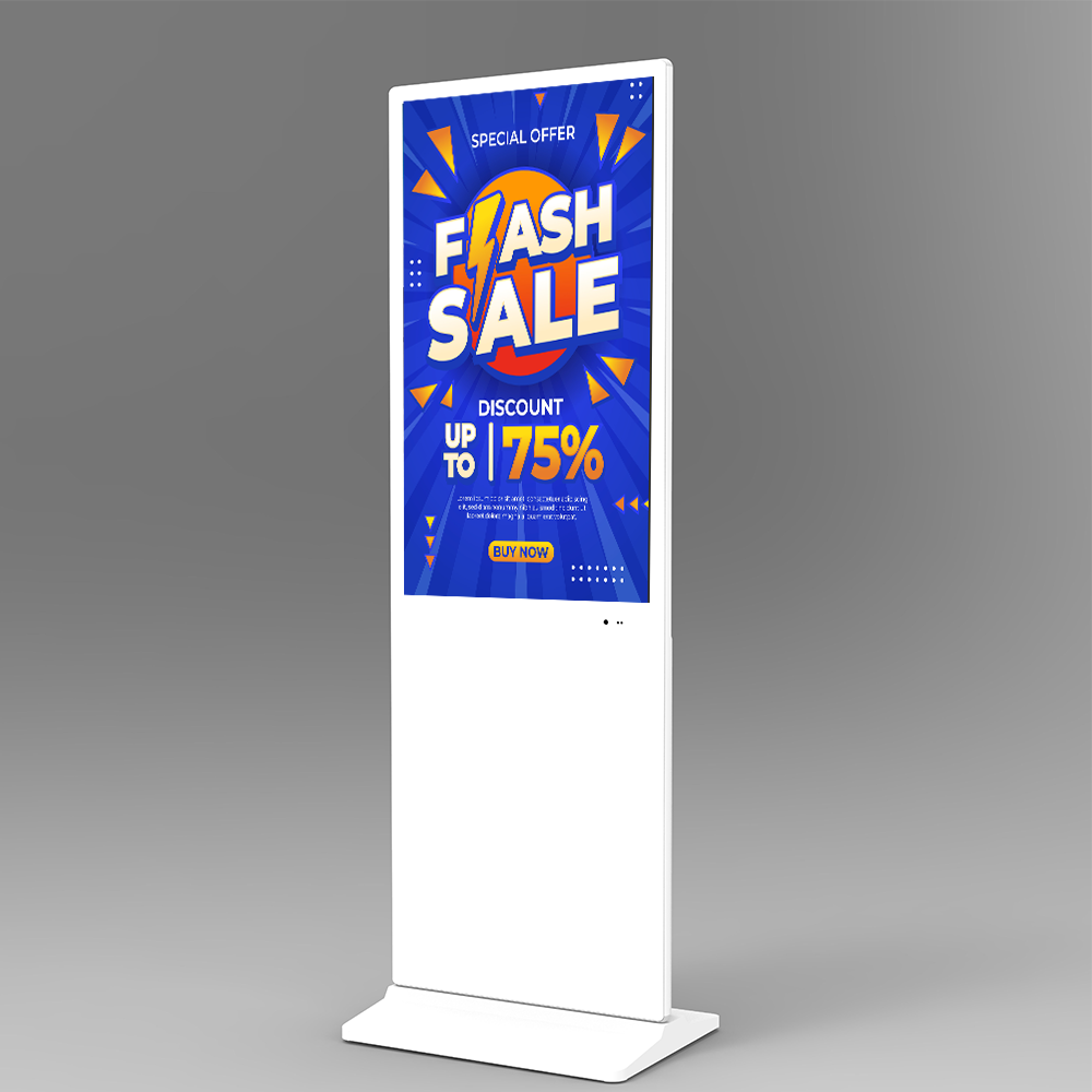32 43 Inch Indoor Vertical Advertisement Android Digital Signage LCD Totem For Retail & Restaurant Video Advertising Display