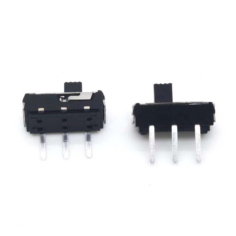 Clear gear position Mini tripod toggle switch 2 gears Vertical 2 gear slide switch Temperature resistant toggle switch