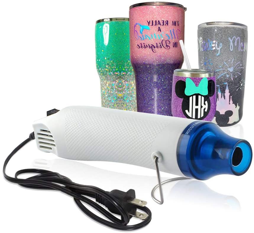Epoxy Resin Bubble Remover Heat Gun with Stand for DIY Embossing And Acrylic Paint Dryer Acrylic Resin Cups
