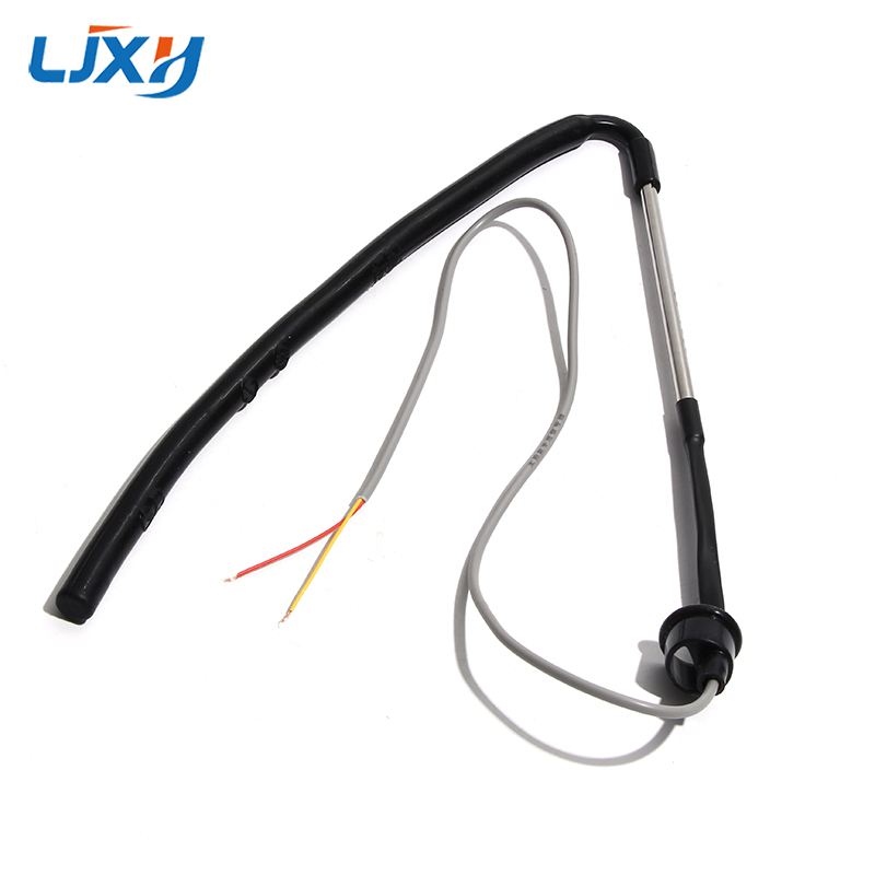 LJXH Solar Water Heater Sensor Temperature Water Level Probe 30cm 2 Cores Lines Series GB Black Rubber Side Mounting Tank Tube