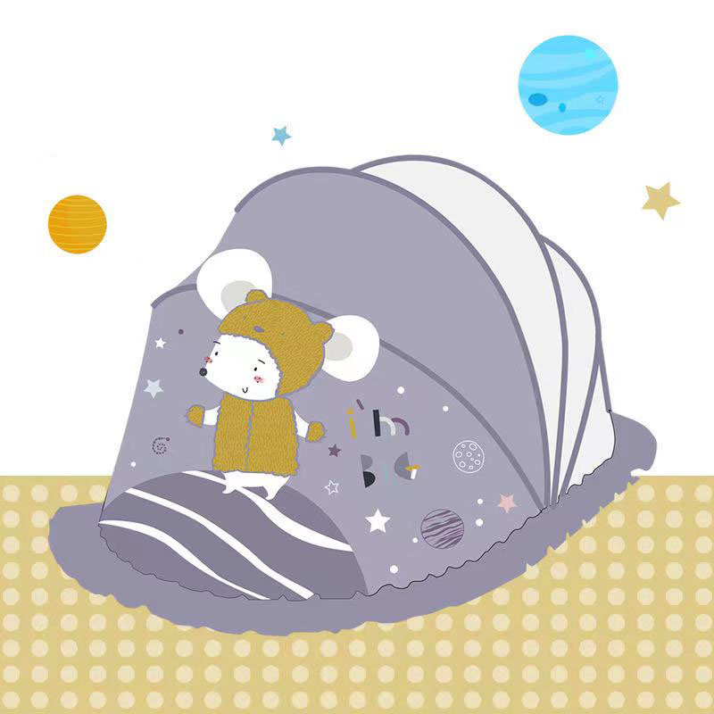 Складной чехол для новорожденных, портативные спальные москитные сетки для большого размера