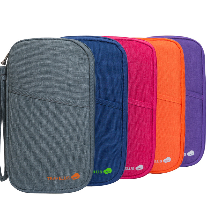 Korean fashion wholesale travel document bag passport bag multi-function wallet multi-card slots driver's license ticket holder