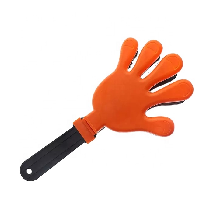 Promotion Gift OEM cheap Plastic Cheering Hand Clapper Sport Cheering Activities clapping Toy Hand Clapper Applause props