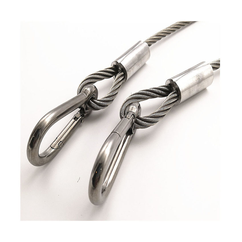 Factory Direct Sales Enclosed Headless Lifting Galvanized Wire Rope Sling