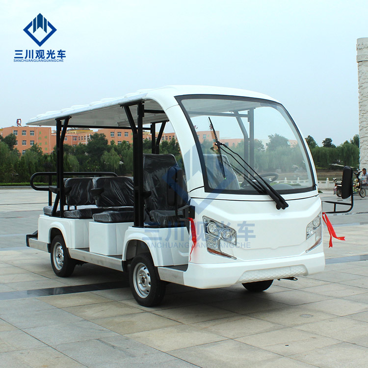 Sanchuan Outdoor Tourist Train Bus Scenic Electric Sightseeing Car For Sale