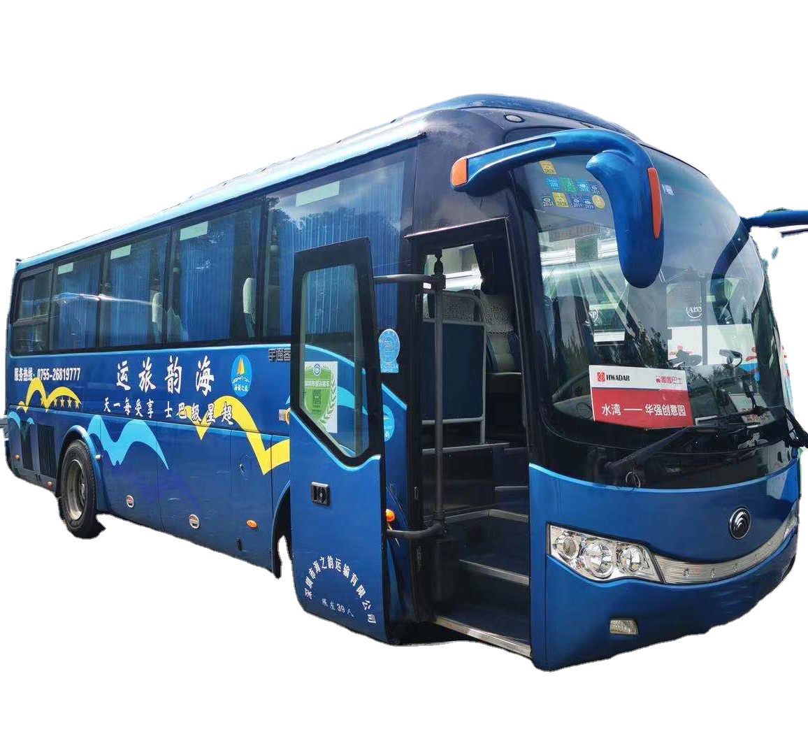 39 Seat Second Hand Yutong Sightseeing Tour Bus Shuttle Bus