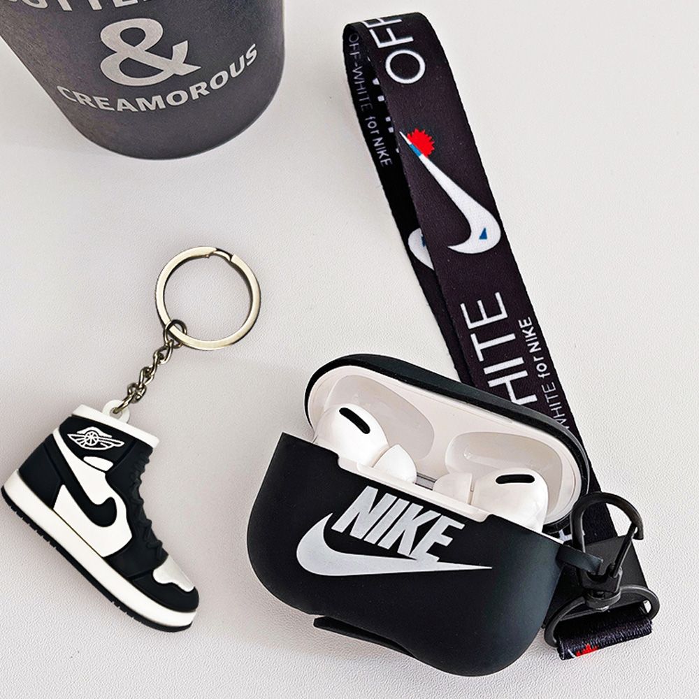 Роскошный милый силиконовый дизайнерский чехол 3D для кроссовок nike airpods pro 2021