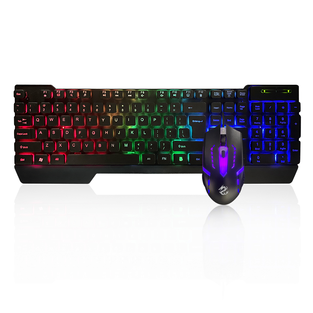 Мин Gaming Keyboard RGB клавиатура и мышь комбо геймер комплект PUBG для PS4 консоли/Xbox Один 360/PS3/ПК для устройств на базе android и IOS системы