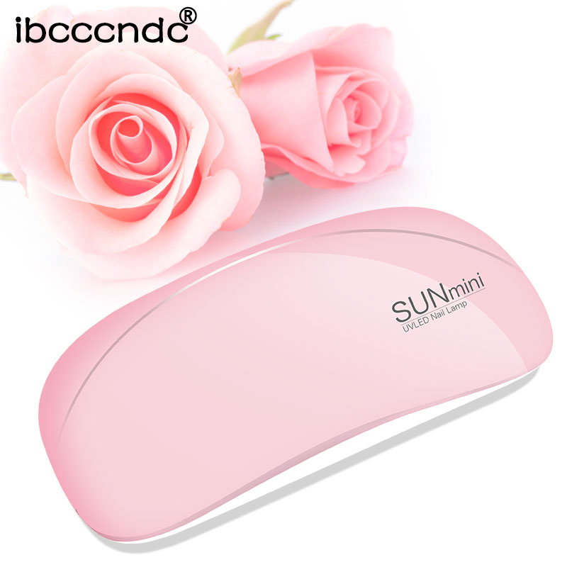 Портативный мини-6 Вт USB СВЕТОДИОДНАЯ УФ-лампа с носком в виде мышки для ногтей сушилка для домашнего использования гель, лак для ногтей, сушилка мини USB лампа