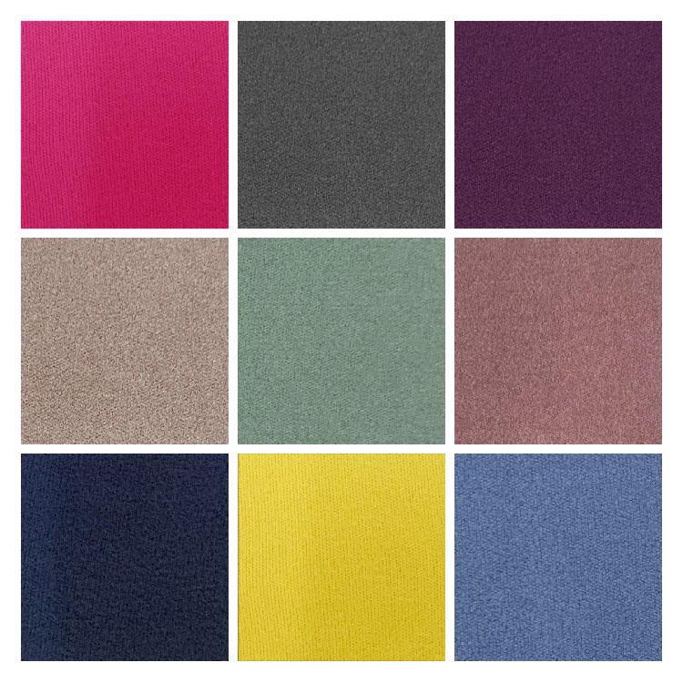 Good Quality 72" Spandex Velvet Stretch Fabric Double Brushed De-rong Velvet Fabric Skin Fleece Fabric For Winter Clothes