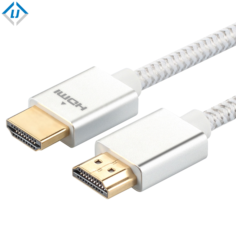 Hdmi-HDMI-кабель 3D 8k 60 Гц позолоченный штекер-штекер HDMI 2,0 кабель для компьютера ТВ xbox