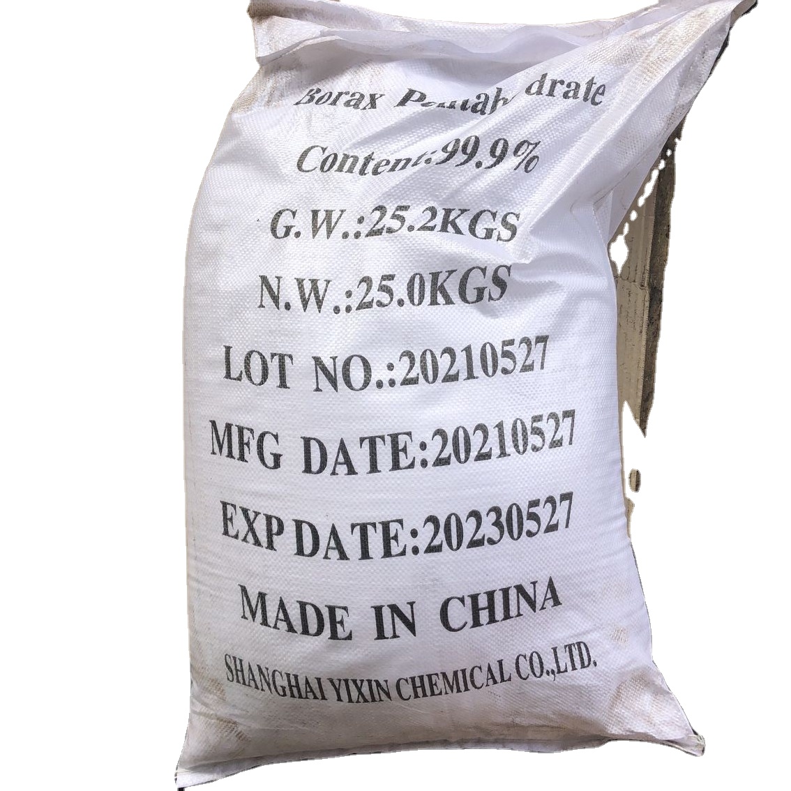 Borax pentahydrate 99.9% sodium tetraborate pentahydrate used in glass and enamel industry