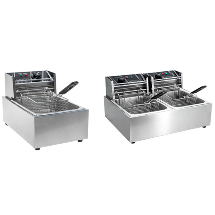 Electric Household Automatic Continuous Fried Chicken Potato Chips deep fryer electric with oil