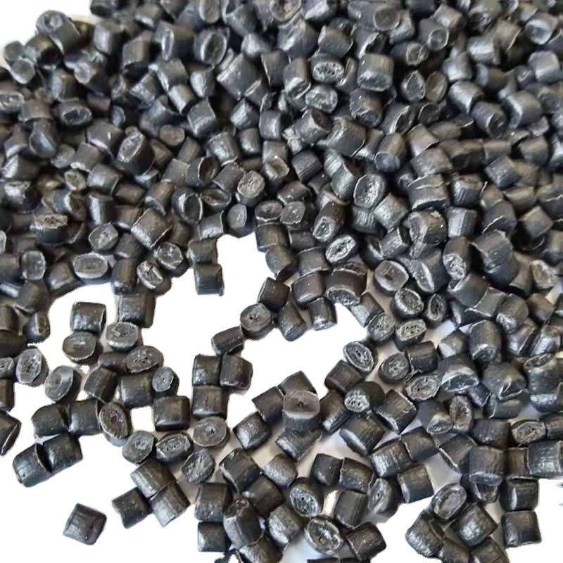 Полиэтилен высокой плотности, переработанные гранулы Hdpe Pe100 черного цвета Hdpe первичное сырье, переработанные гранулы Hdpe, цена