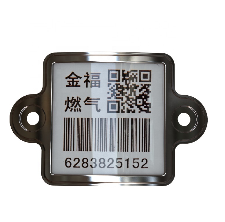 XiangKang, лидер продаж, прочная металлическая этикетка UID QR-код, устойчивая к высоким температурам, газовый баллон