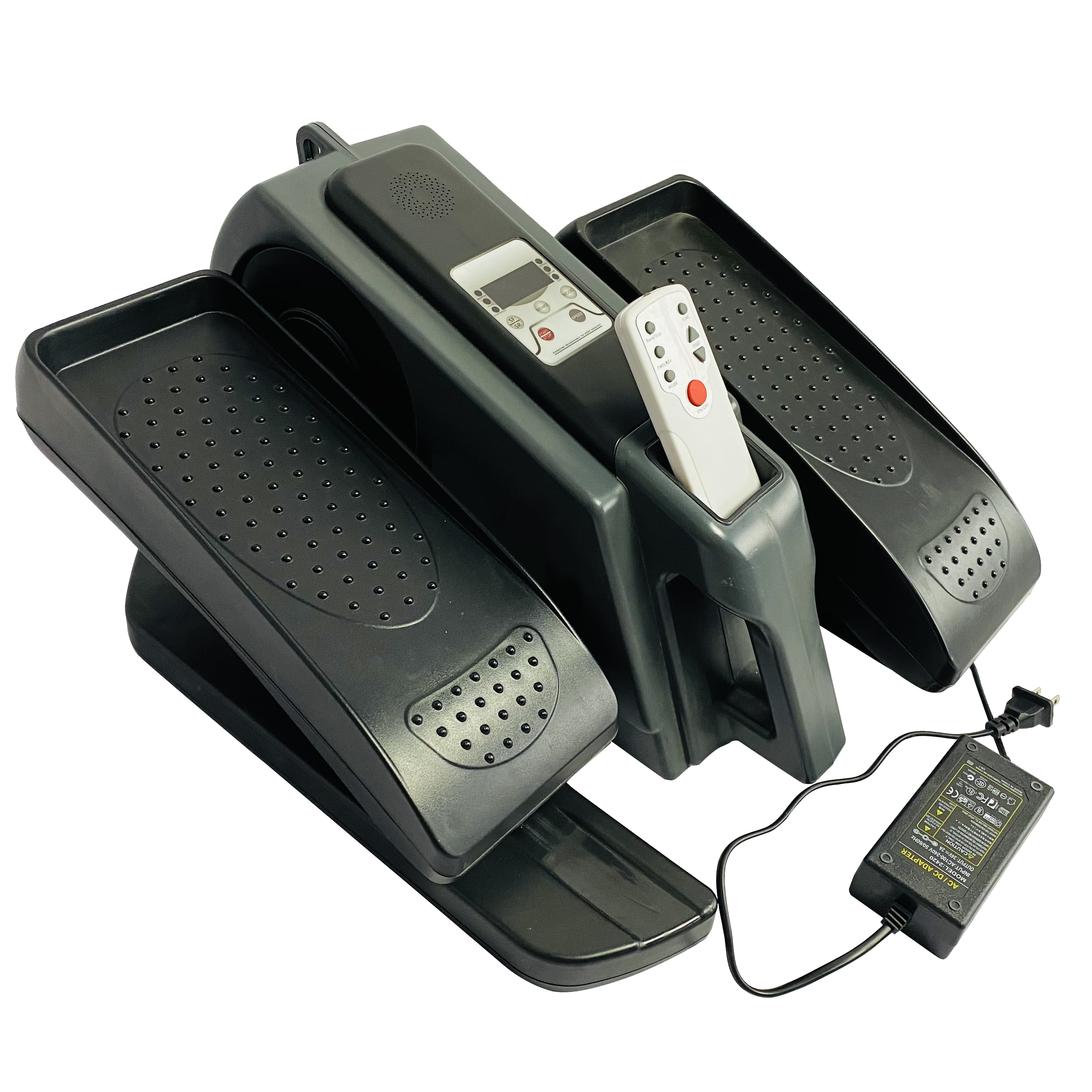 Pedal Exerciser Under Desk Bike Elliptical Machine with Built in Display Monitor  Mini Electric Machine Trainer