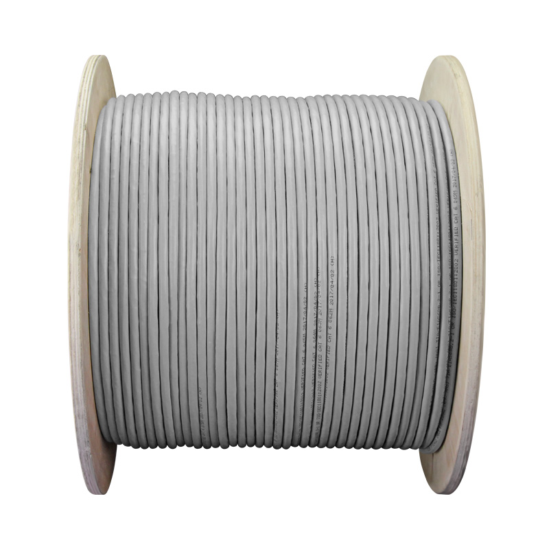 VCOM сетевой кабель Cat5e/Cat6/Cat6a S-FTP/FTP/24AWG/4 пары двойная Открытый щит кабель локальной сети