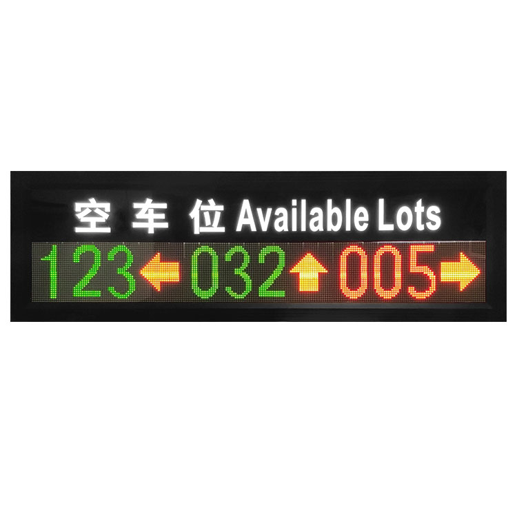 Tenet LED screens indoor display parking guidance system