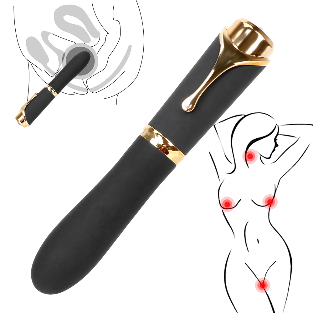 2020 Новый USB Перезаряжаемый карандаш вибратор 10 скоростей Вибрирующая ручка женская секс-игрушка для мастурбатора
