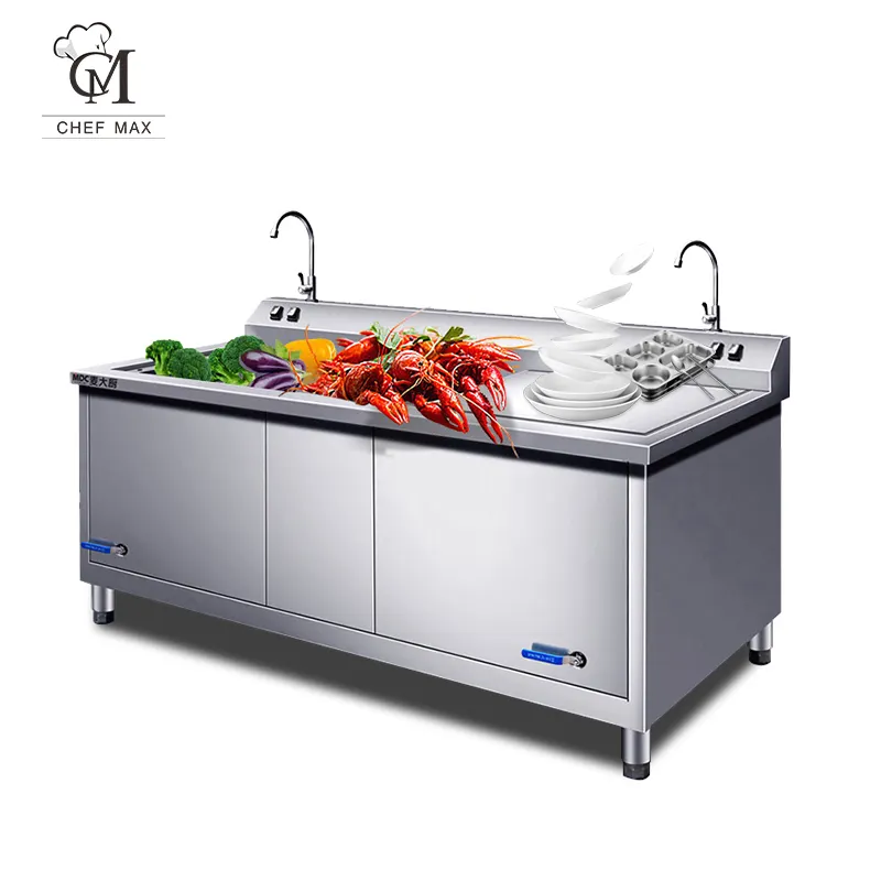 Chefmax Restaurant Electric Automatic Industrial Dish Washer Ultrasonic Commercial Dishwasher Machine