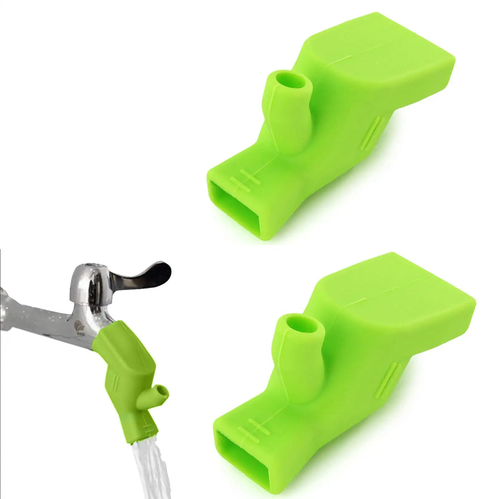 Silicone Kitchen Sink Rubber Elastic Nozzle Water Saving Silicone Faucet Extension