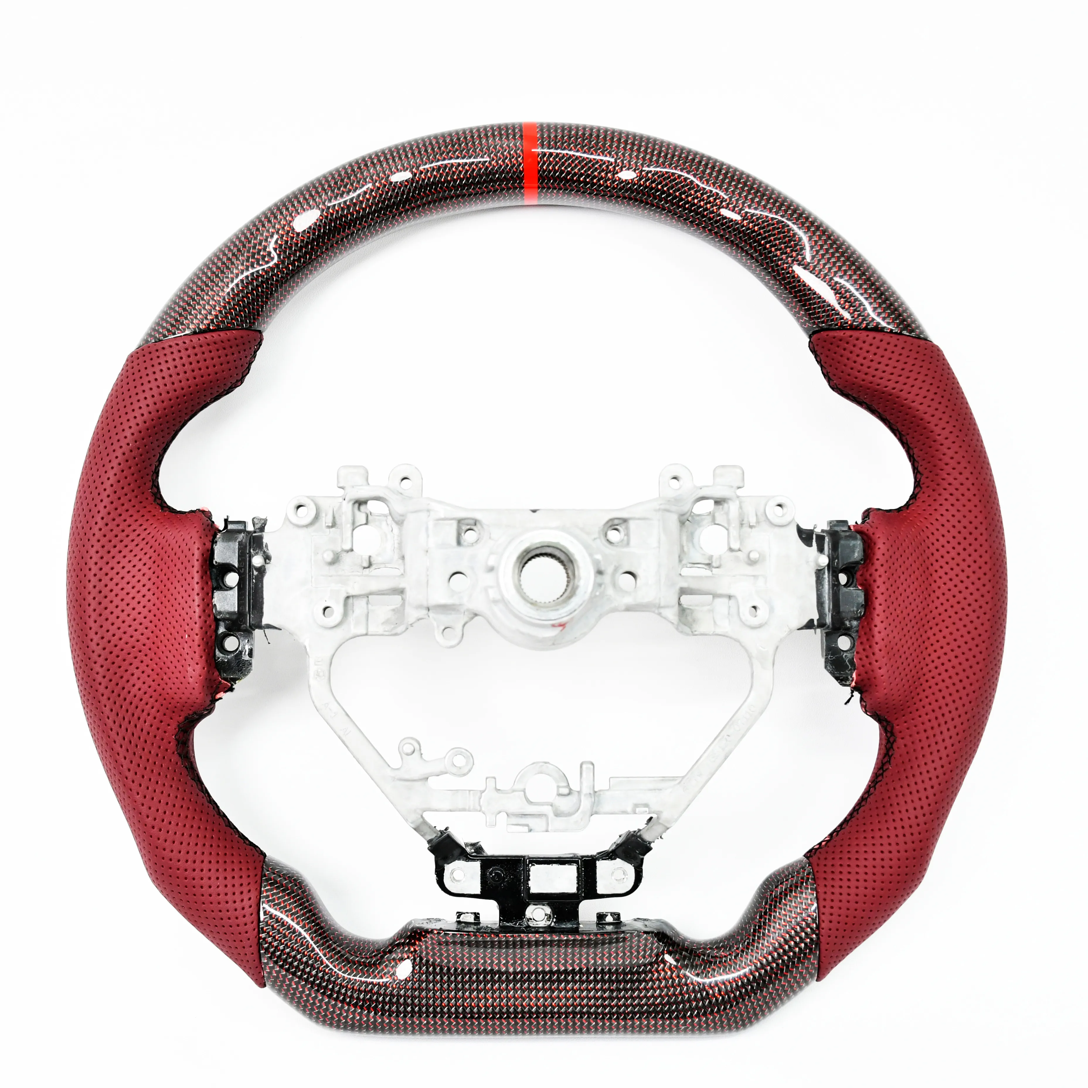 CF Real Carbon Fiber Steering Wheel with perforated leather for IS/GS/RC